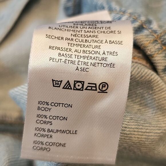 We The Free Light Blue Denim Romper Size S - Picture 11 of 14